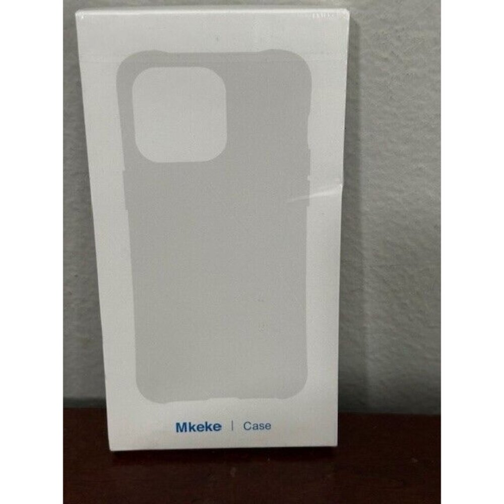 Mkeke New Case For iPhone 2024 16 Pro Max Clear Shockproof Bumper Cover K25-16PM